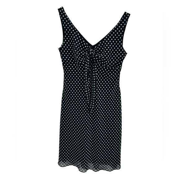 Giorgio Fiorlini Dresses & Skirts - Vintage Giorgio Fiorlini Polka Dot Slip Dress 90s Pinup Coquette Cocktail 12